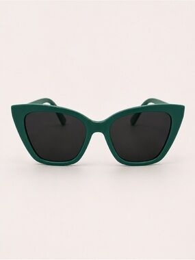 Green Cat Eye Women's Sunglasses - Unbranded